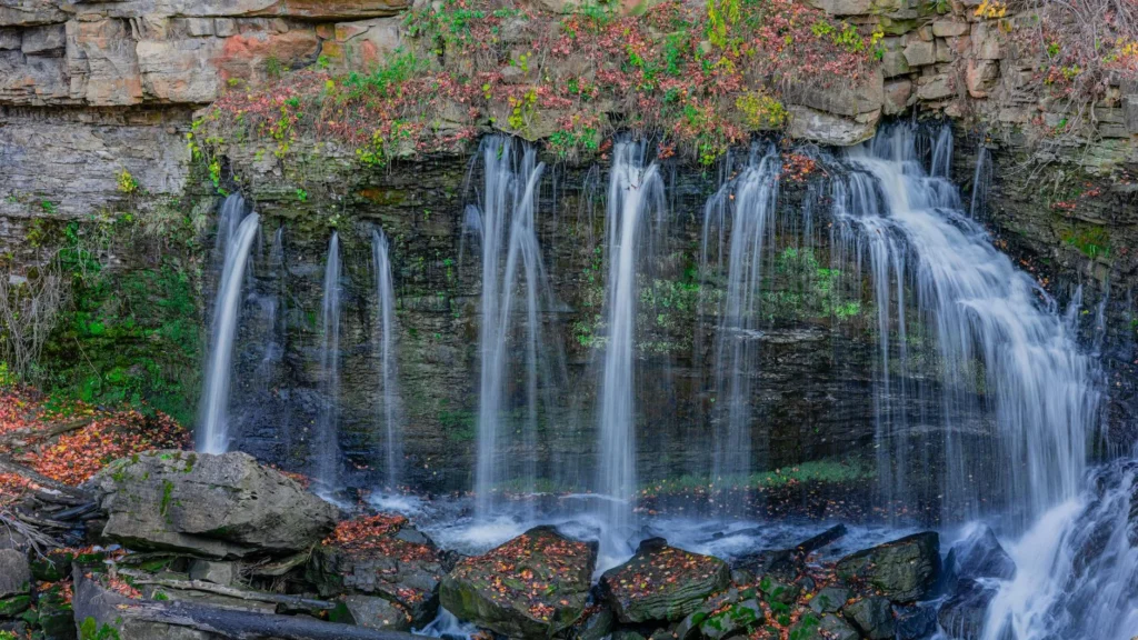 Apple Orchard Falls along the Blue Ridge Parkway, Virginia