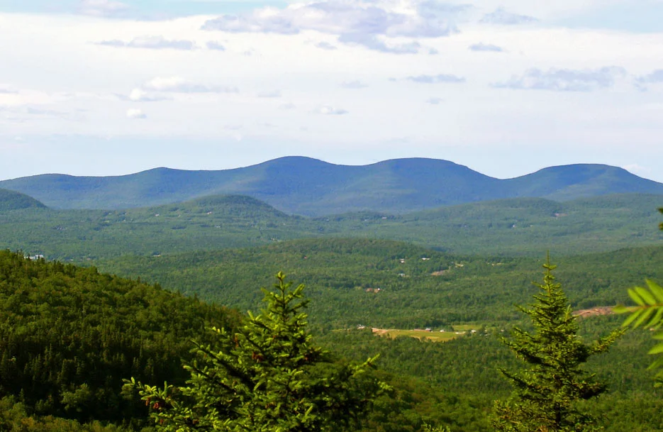 The Blackhead Range in the northern Catskill Mountains, New York